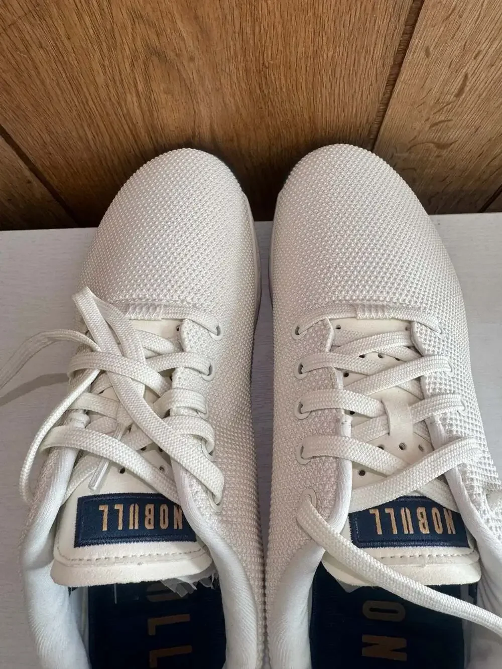 NOBULL Men's Size 10.5 / Women's Size 12 Trainer Workout Shoes in White
